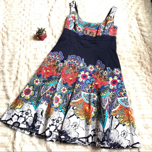 Nine West Dresses & Skirts - 🌺3 for $25 Nine West Navy Blue Floral Dress